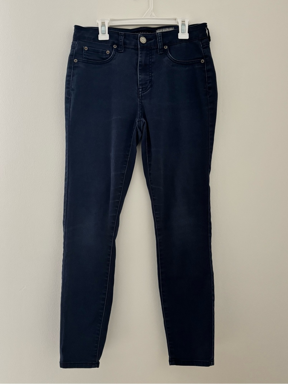 Aeropostale High Rise Navy Jeggings